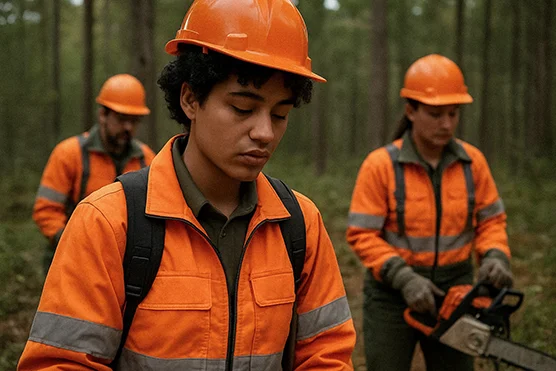 Ouvrier forestier / Ouvrière forestière