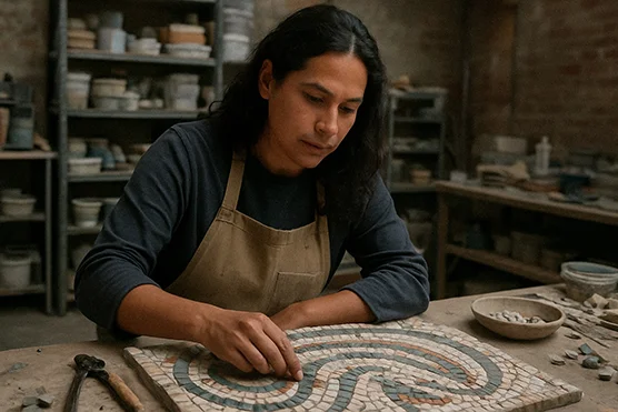 Mosaïste d'art