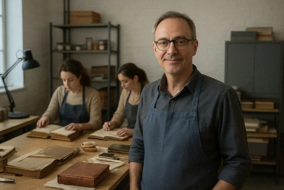 Restaurateur / Restauratrice de livres anciens