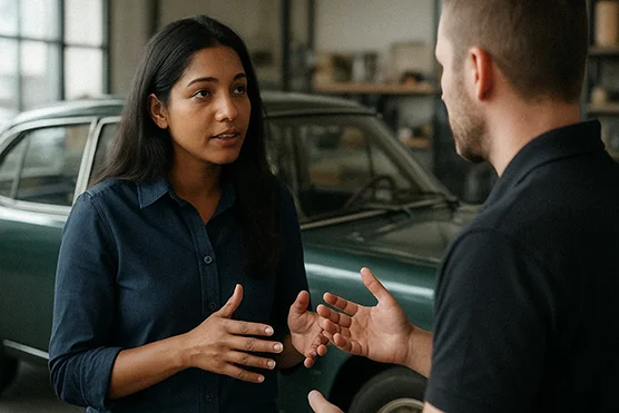 Vendeur / Vendeuse en véhicules de collection