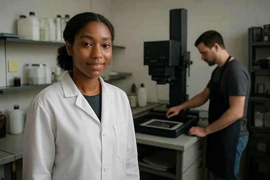 Responsable de laboratoire photographique