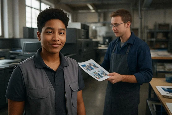 Agent / Agente d'encadrement en industrie graphique