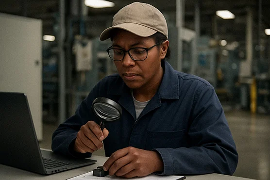 Responsable assurance qualité en industrie