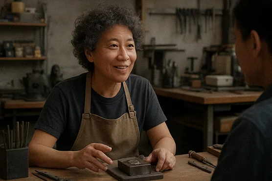 Metteur au point polisseur / Metteuse au point polisseuse sur matrice en orfèvrerie