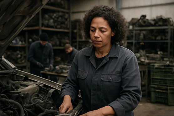 Chef / Cheffe d'atelier en démontage recyclage de VHU