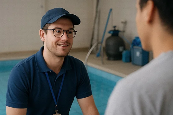 Agent / Agente d'entretien des piscines