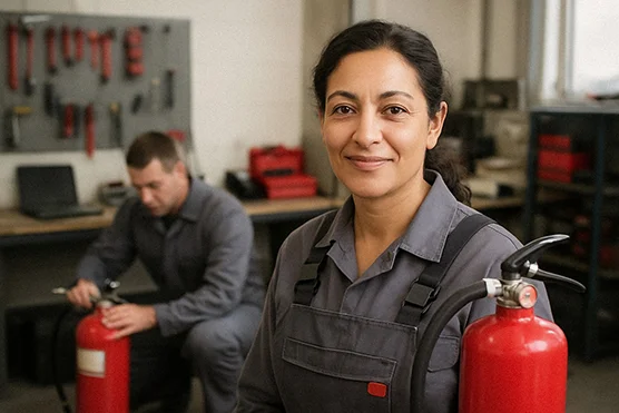 Installateur vérificateur / Installatrice vérificatrice d'extincteurs