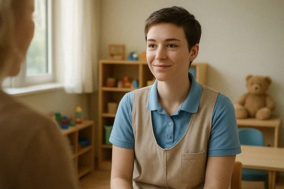 Auxiliaire de vie sociale auprès d'enfants