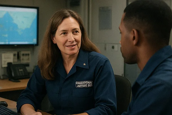 Responsable des opérations militaires en milieu maritime