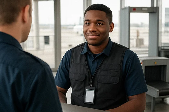 Agent / Agente d'exploitation et de sûreté aéroportuaire