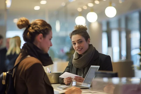 Agent / Agente d'accueil