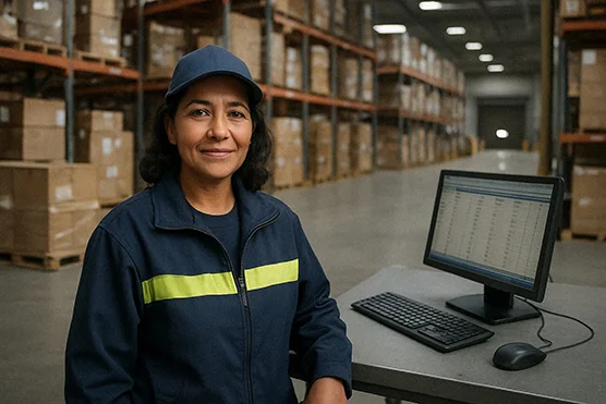 Agent / Agente de quai de messagerie