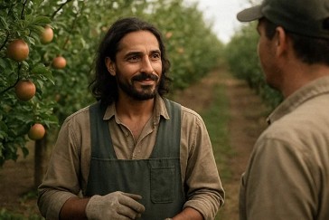 Aide agricole en production fruitière