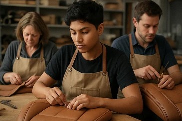 Sellier-garnisseur / Sellière-garnisseuse