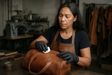 Nettoyeur / Nettoyeuse en cuir et peausserie