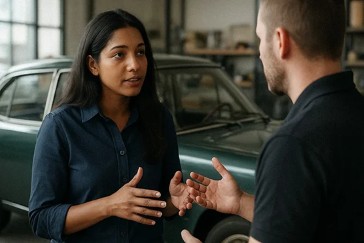 Vendeur / Vendeuse en véhicules de collection