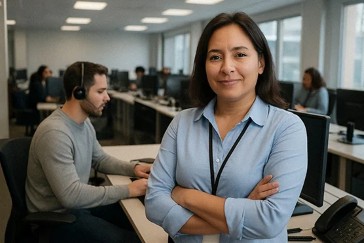 Responsable de plateau de centre d'appels