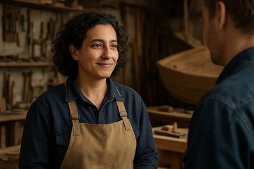 Charpentier / Charpentière de marine