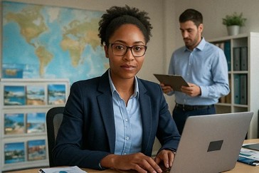 Responsable d'agence de voyages