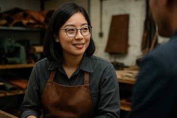 Gainier industriel / Gainière industrielle