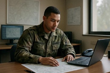 Officier / Officière des forces armées