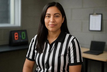 Arbitre professionnel / Professionnelle de discipline sportive