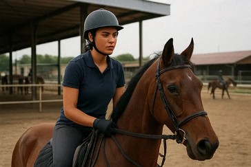Cavalier / Cavalière d'entraînement