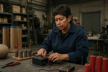 Artificier / Artificière spectacle