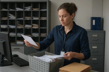 Agent / Agente de liaison courrier