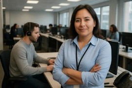 Responsable de plateau de centre d'appels