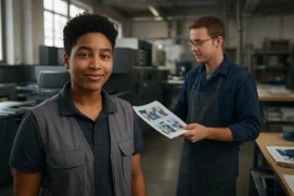 Agent / Agente d'encadrement en industrie graphique