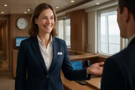 Hôte / Hôtesse d'accueil et d'animation de croisière