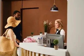 Réceptionniste en hôtellerie