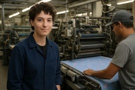 Chef / Cheffe de ligne chromo en industrie textile