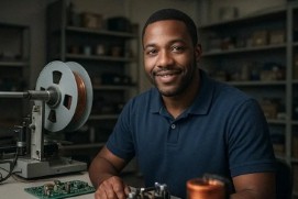 Bobinier / Bobinière en matériels électroniques