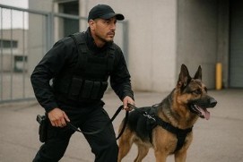 Agent / Agente cynophile de sécurité