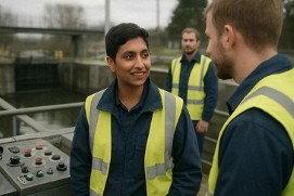 Eclusier-barragiste / Eclusière-barragiste