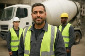 Conducteur livreur / Conductrice livreuse de béton prêt à l'emploi