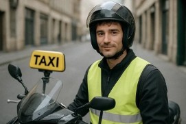Conducteur / Conductrice de taxi moto